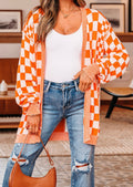 Checkered sweater
